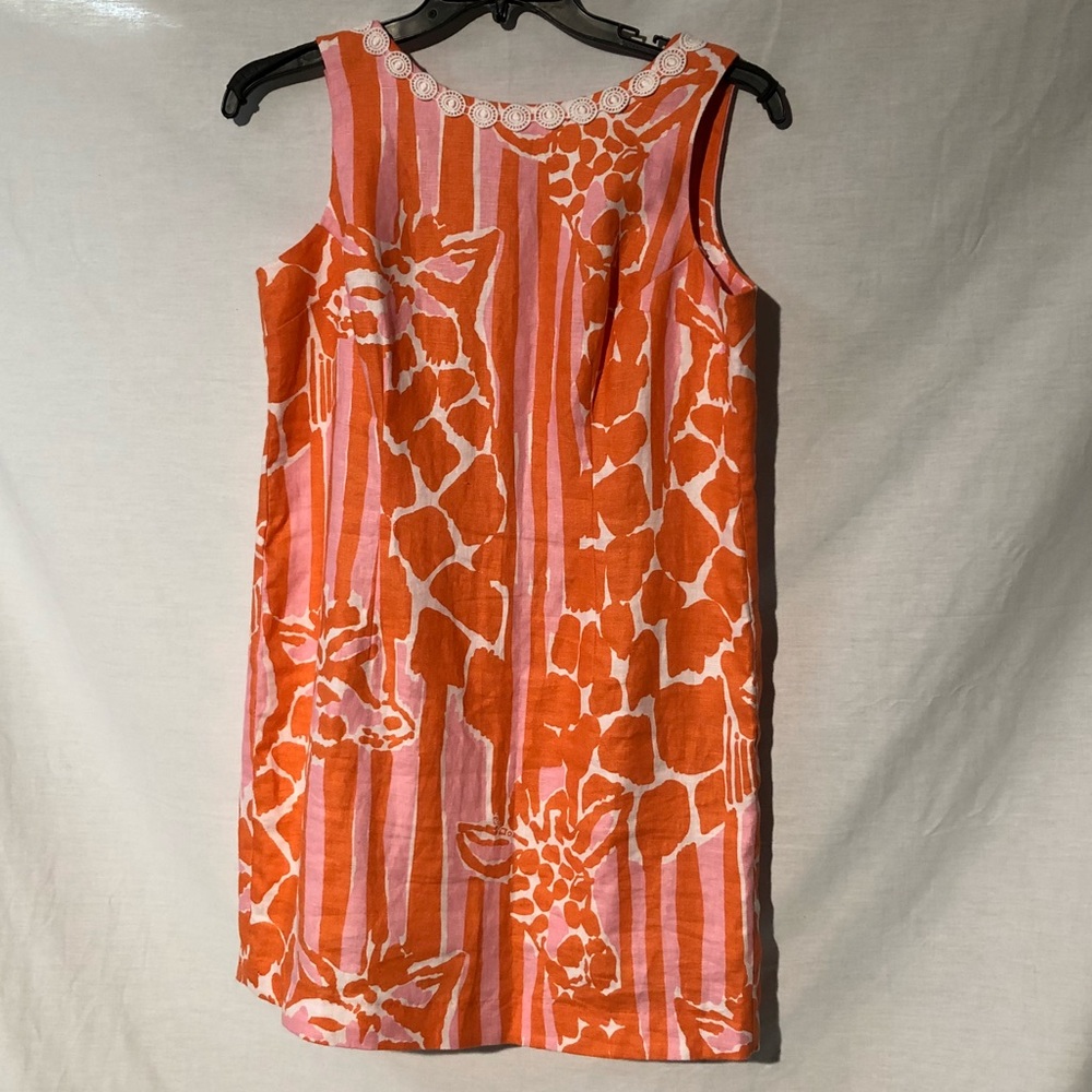Lilly Pulitzer Giraffe dress-Size 14